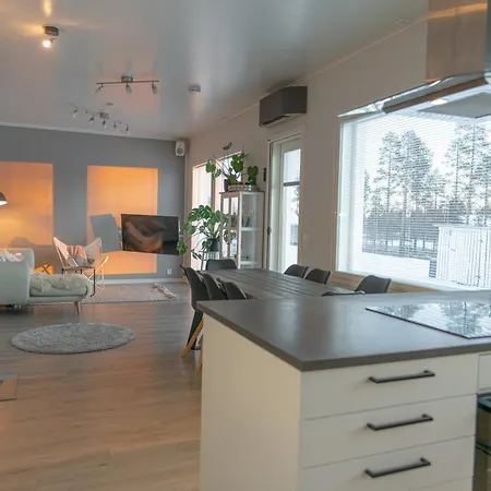 Modern House Near Rovaniemi Center Villa Nivankyla