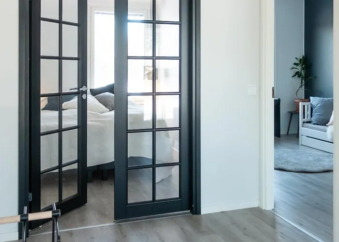 Modern House Near Rovaniemi Center 빌라 *