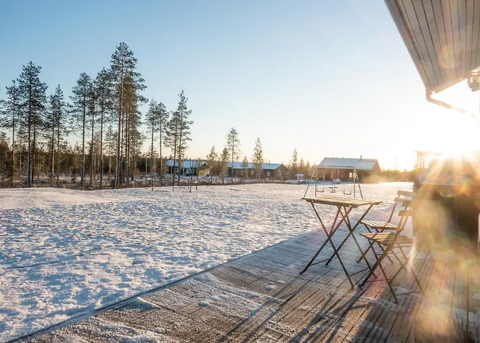 빌라 Modern House Near Rovaniemi Center *