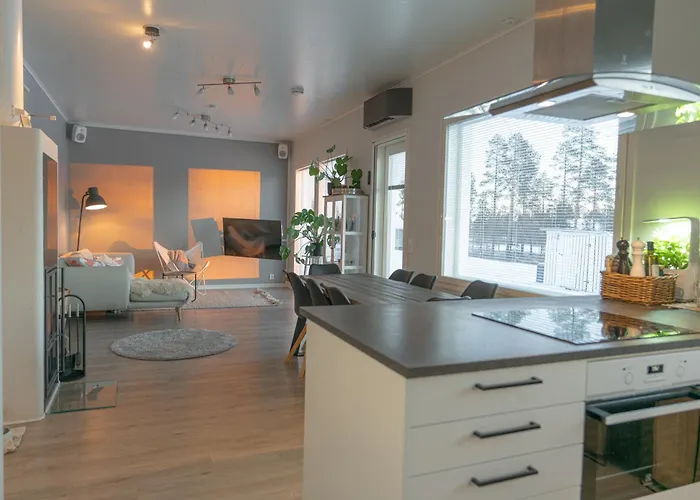 Modern House Near Rovaniemi Center 빌라 Nivankyla