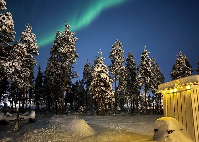 빌라 Modern House Near Rovaniemi Center *